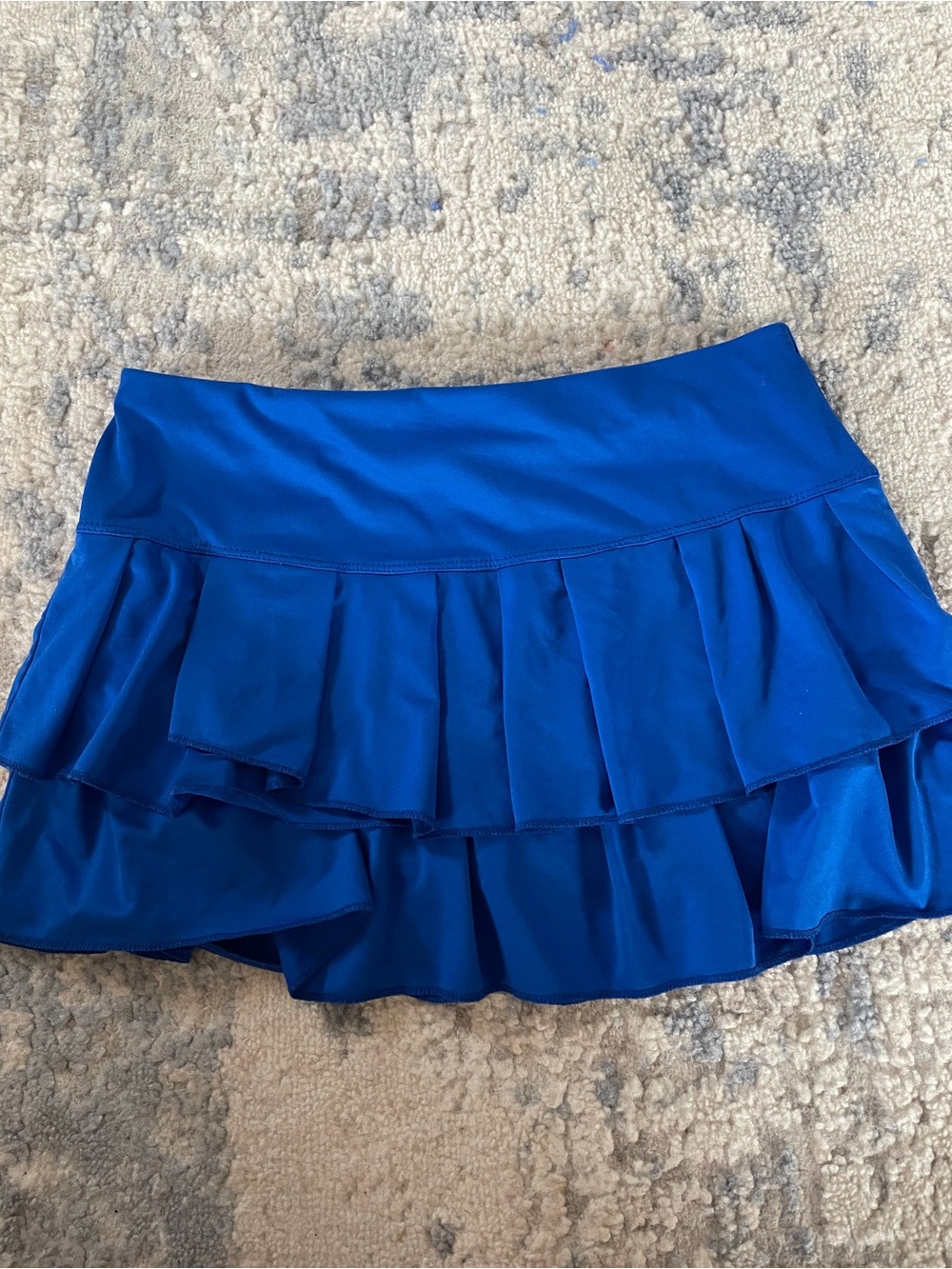 Lucky in Love Women's Ruffle Active Skort - Royal Blue